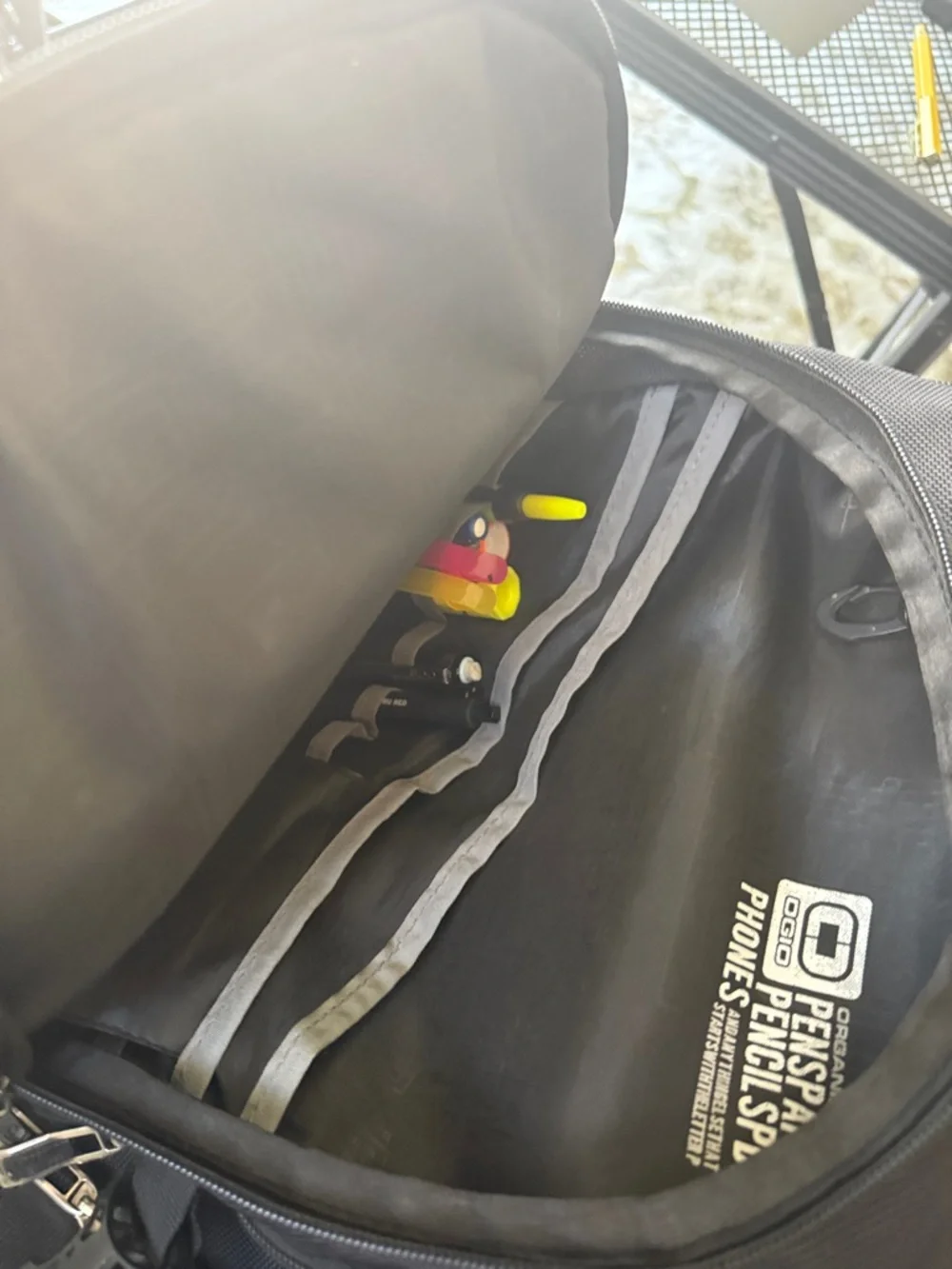 OGIO Black Laptop Backpack with Padded Compartment